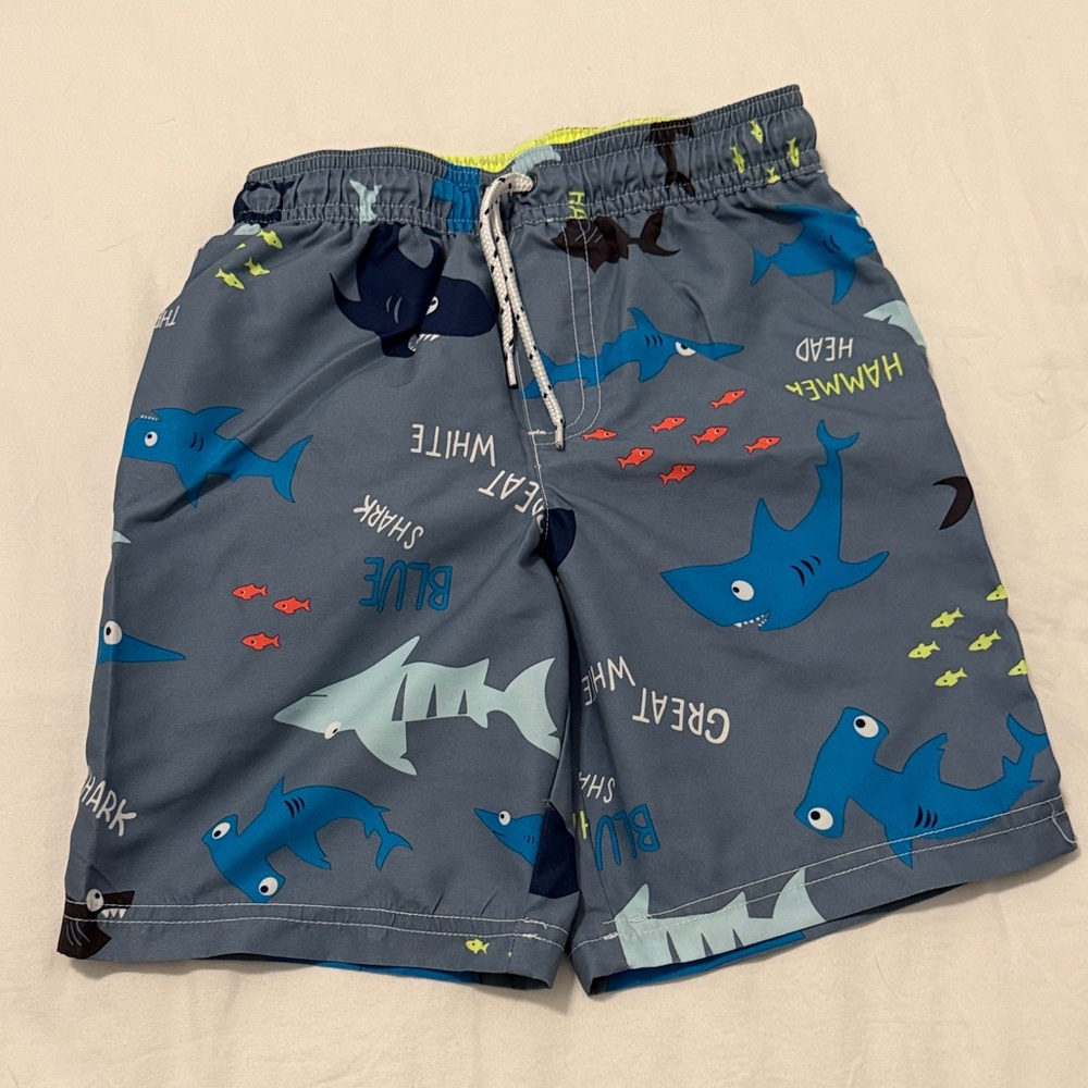 Carter's Blue Shark Rashguard Set - Picture 2 of 11